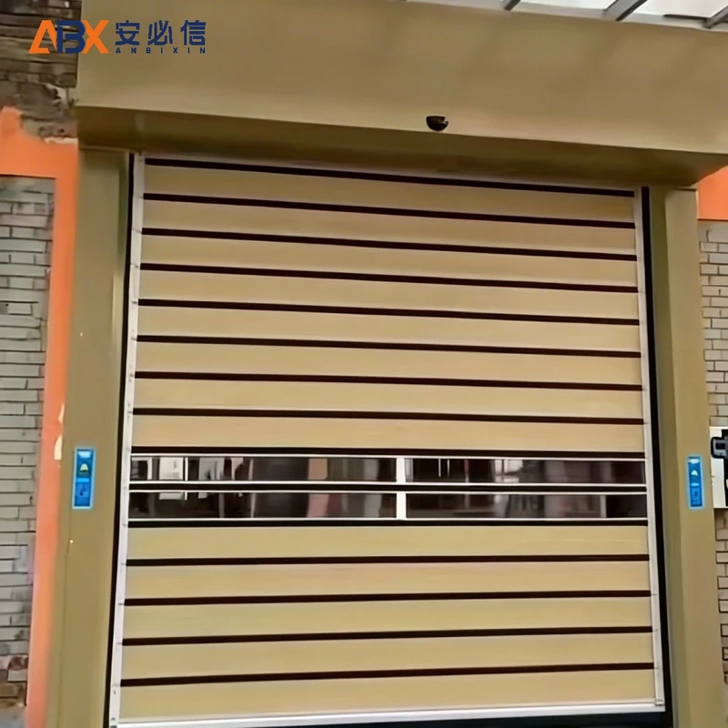 兴安螺旋式快速门